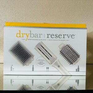 Drybar Reserve 3-in-1 Interchangeable Blow-Dryer - White and Yellow